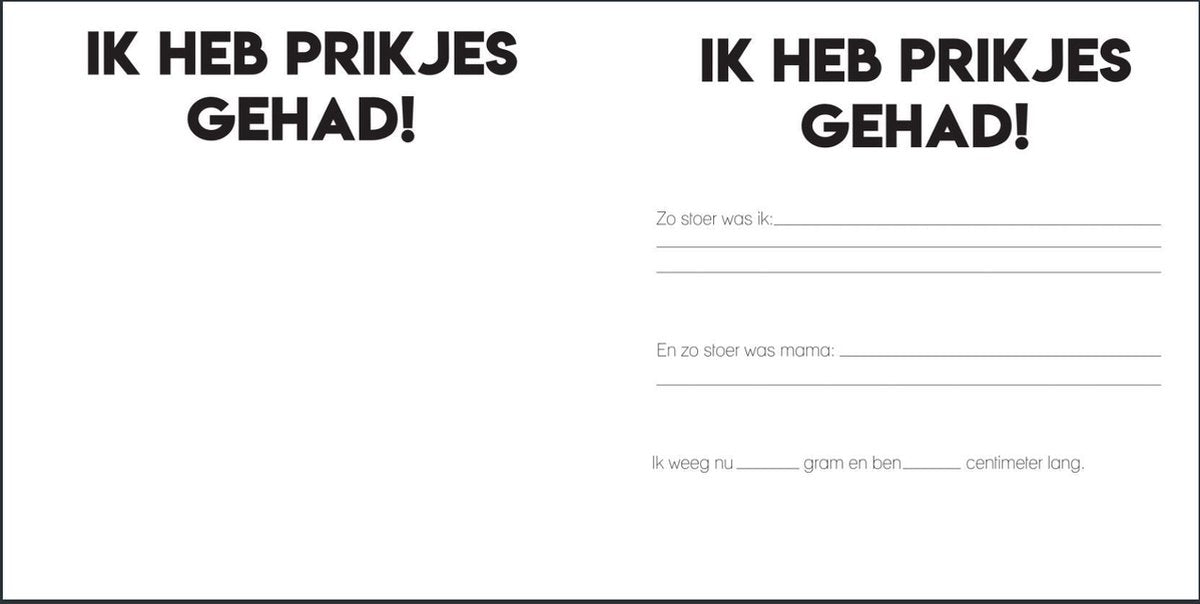 Invulboek - Mijn Eerste Jaar - Oker