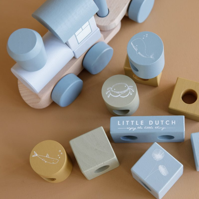 Little Dutch Blokkentrein Ocean FSC
