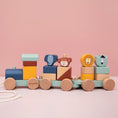 Load image into Gallery viewer, Houten Dierentrein
