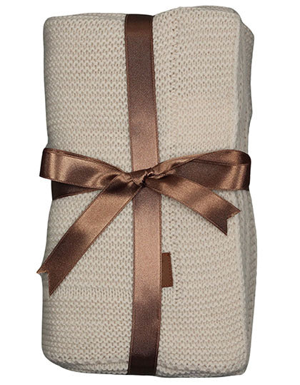 Soft Knitted Babydekentje - Geborduurd