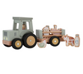 Load image into Gallery viewer, Little Dutch Tractor met trailer Little Farm FSC
